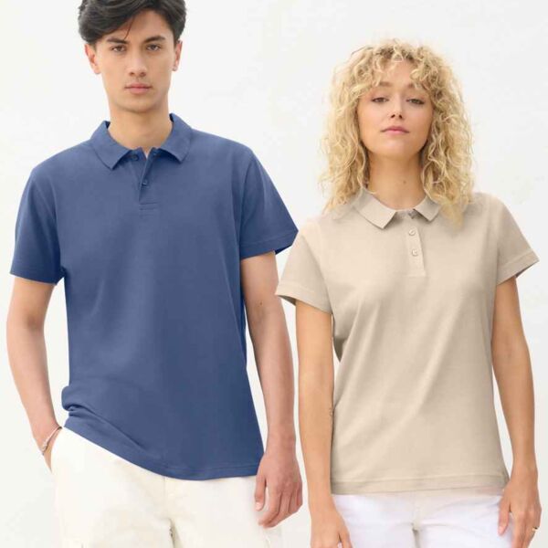 SOL'S Unisex Pulse Twin Piqué Polo Shirt Thumbnail