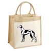 Cotton Pocket Jute Midi Tote Thumbnail