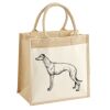 Cotton Pocket Jute Midi Tote Thumbnail