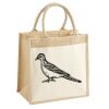 Cotton Pocket Jute Midi Tote Thumbnail