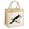 Cotton Pocket Jute Midi Tote Thumbnail