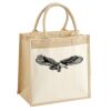 Cotton Pocket Jute Midi Tote Thumbnail