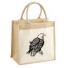 Cotton Pocket Jute Midi Tote Thumbnail