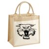 Cotton Pocket Jute Midi Tote Thumbnail