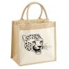Cotton Pocket Jute Midi Tote Thumbnail