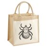 Cotton Pocket Jute Midi Tote Thumbnail