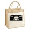 Cotton Pocket Jute Midi Tote Thumbnail