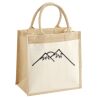 Cotton Pocket Jute Midi Tote Thumbnail
