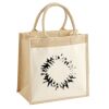 Cotton Pocket Jute Midi Tote Thumbnail