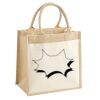 Cotton Pocket Jute Midi Tote Thumbnail