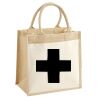 Pocket Jute Midi Tote Thumbnail