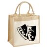 Cotton Pocket Jute Midi Tote Thumbnail