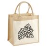 Cotton Pocket Jute Midi Tote Thumbnail