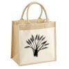 Cotton Pocket Jute Midi Tote Thumbnail