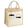 Cotton Pocket Jute Midi Tote Thumbnail