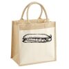 Pocket Jute Midi Tote Thumbnail