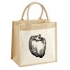 Cotton Pocket Jute Midi Tote Thumbnail