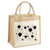 Cotton Pocket Jute Midi Tote Thumbnail