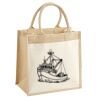 Pocket Jute Midi Tote Thumbnail