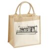 Cotton Pocket Jute Midi Tote Thumbnail