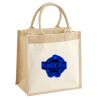 Cotton Pocket Jute Midi Tote Thumbnail