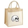 Cotton Pocket Jute Midi Tote Thumbnail