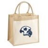 Cotton Pocket Jute Midi Tote Thumbnail