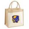 Cotton Pocket Jute Midi Tote Thumbnail