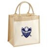 Cotton Pocket Jute Midi Tote Thumbnail