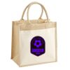 Cotton Pocket Jute Midi Tote Thumbnail
