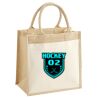 Cotton Pocket Jute Midi Tote Thumbnail