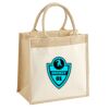 Cotton Pocket Jute Midi Tote Thumbnail