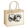 Cotton Pocket Jute Shopper Thumbnail