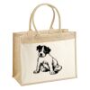 Cotton Pocket Jute Shopper Thumbnail