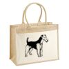 Cotton Pocket Jute Shopper Thumbnail