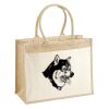 Cotton Pocket Jute Shopper Thumbnail