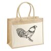 Cotton Pocket Jute Shopper Thumbnail
