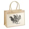 Cotton Pocket Jute Shopper Thumbnail