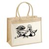 Cotton Pocket Jute Shopper Thumbnail