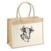 Cotton Pocket Jute Shopper Thumbnail
