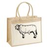 Cotton Pocket Jute Shopper Thumbnail