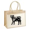 Cotton Pocket Jute Shopper Thumbnail