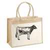 Cotton Pocket Jute Shopper Thumbnail