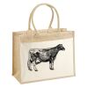 Cotton Pocket Jute Shopper Thumbnail