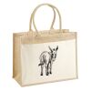 Cotton Pocket Jute Shopper Thumbnail