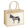 Cotton Pocket Jute Shopper Thumbnail