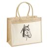 Cotton Pocket Jute Shopper Thumbnail