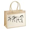 Cotton Pocket Jute Shopper Thumbnail