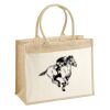 Cotton Pocket Jute Shopper Thumbnail