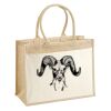 Cotton Pocket Jute Shopper Thumbnail